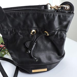 Etienne Aigner Black Leather Handbag B4-16