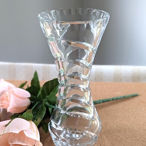 Lead Crystal Flower Vase