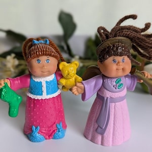 2 Vintage Cabbage Patch Kids McDonald&#39;s Happy Meal Toys