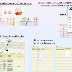 Co-Parenting Documentation Bundle | Custody Calendar, Child Support & Expense Tracker | Visitation Log and Parenting Time Planner image 5