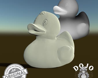 Rubber Ducky Relief - 3D STL for CNC, 3D Printing & Laser Engraving_0