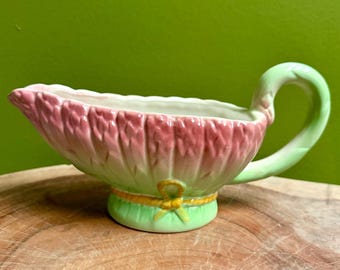 Vintage Gerber Prestige Paris Majolica Asparagus Sauce Boat