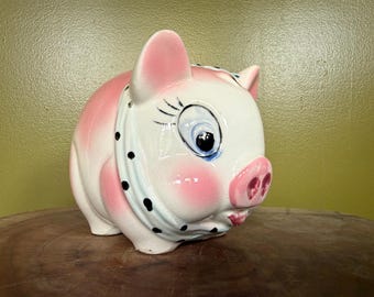 Vintage Lefton Piggy Bank
