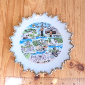 Chiffon Canada dekorative grafische Wandbehang Souvenirteller