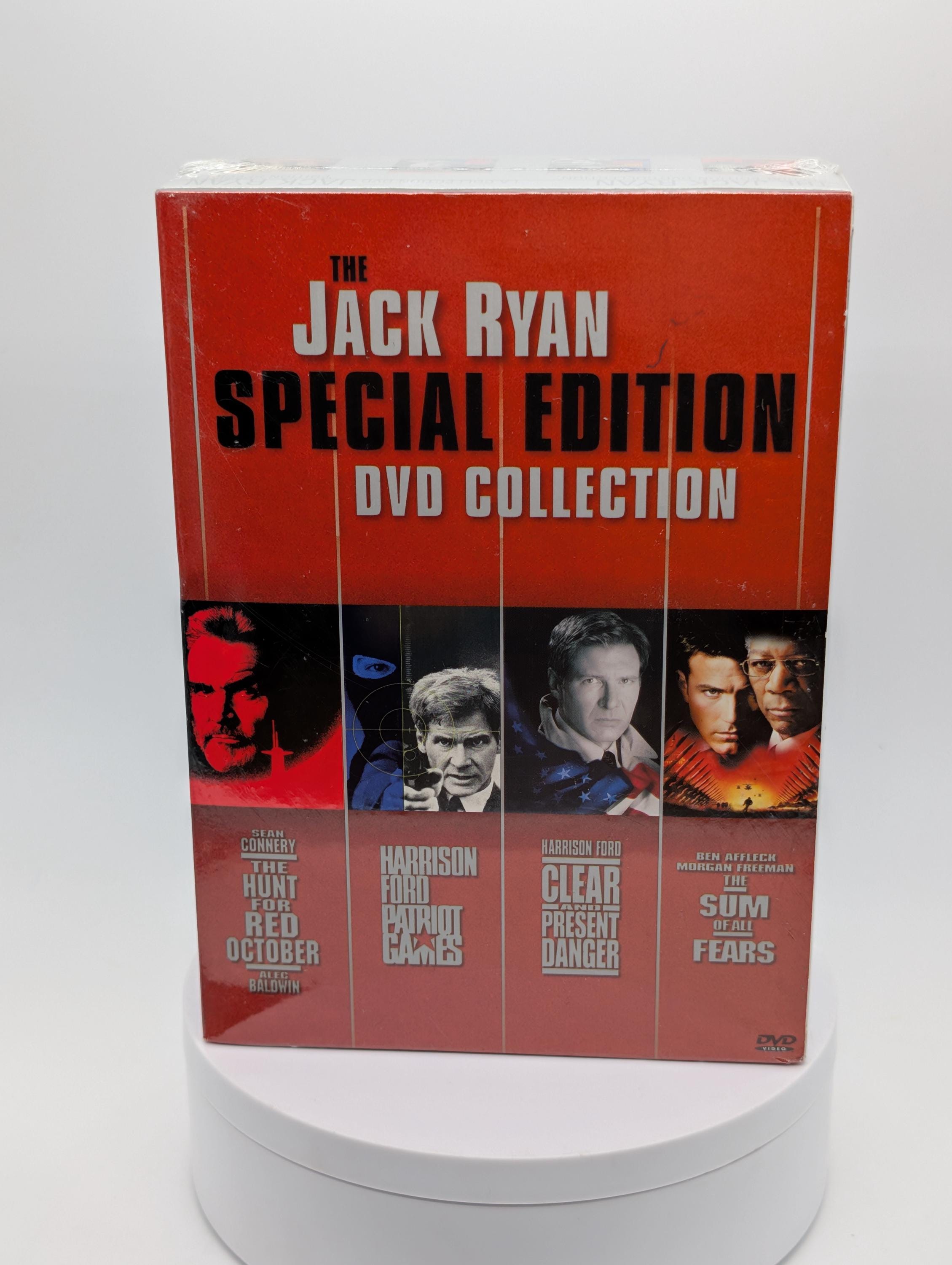 Jack Ryan Special Edition DVD Collection | Sealed 4-movie Box Set | Tom ...