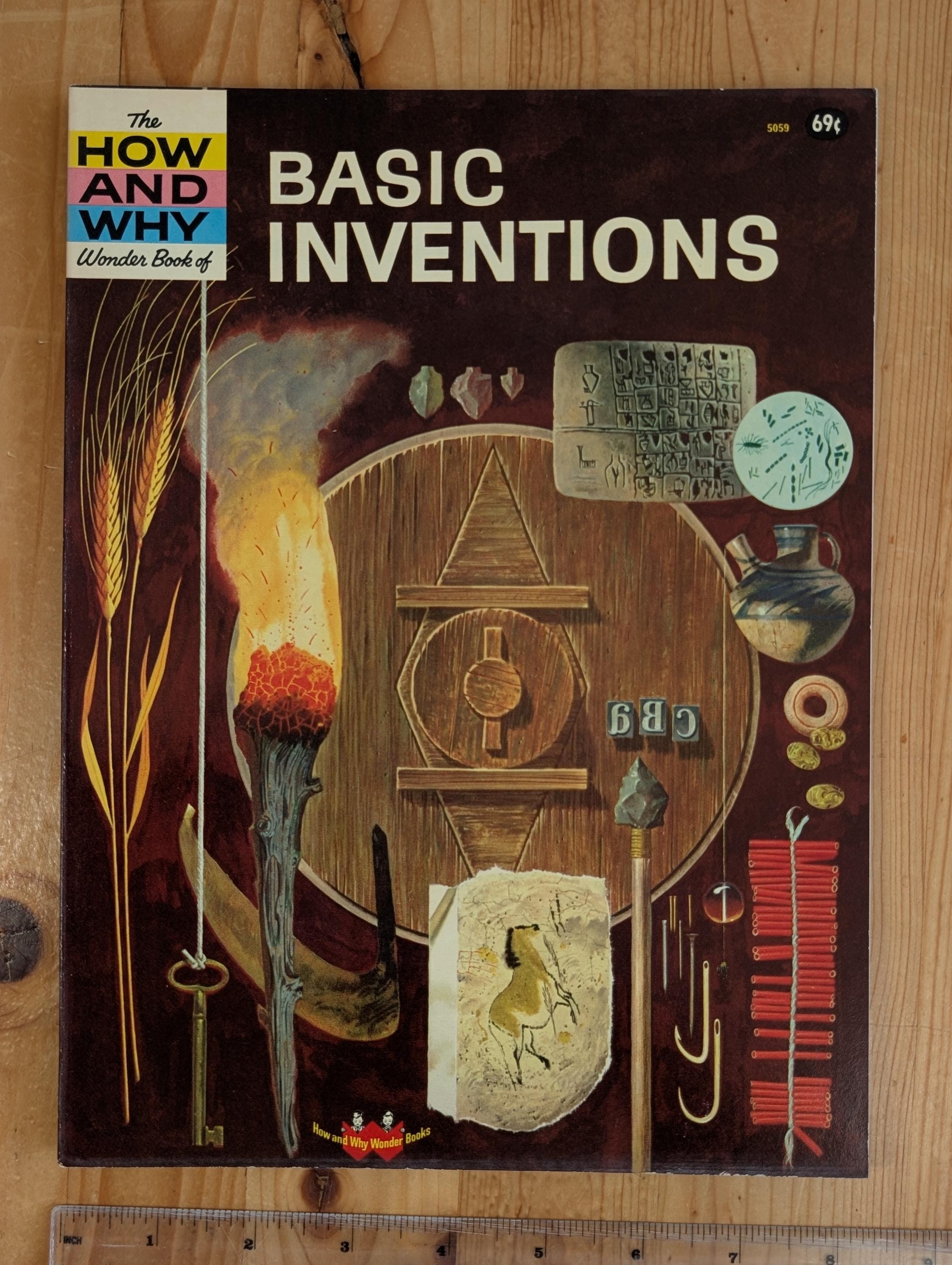 Basic Science Invention The How and Why Wonder Book of Basic Inventions 1970's Educational ...