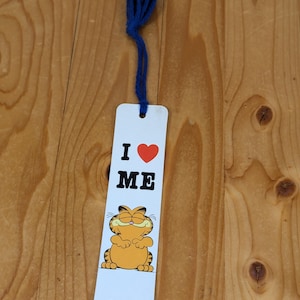 Garfield Characters 1978 - Garfield Bookmarks - I Love Me -