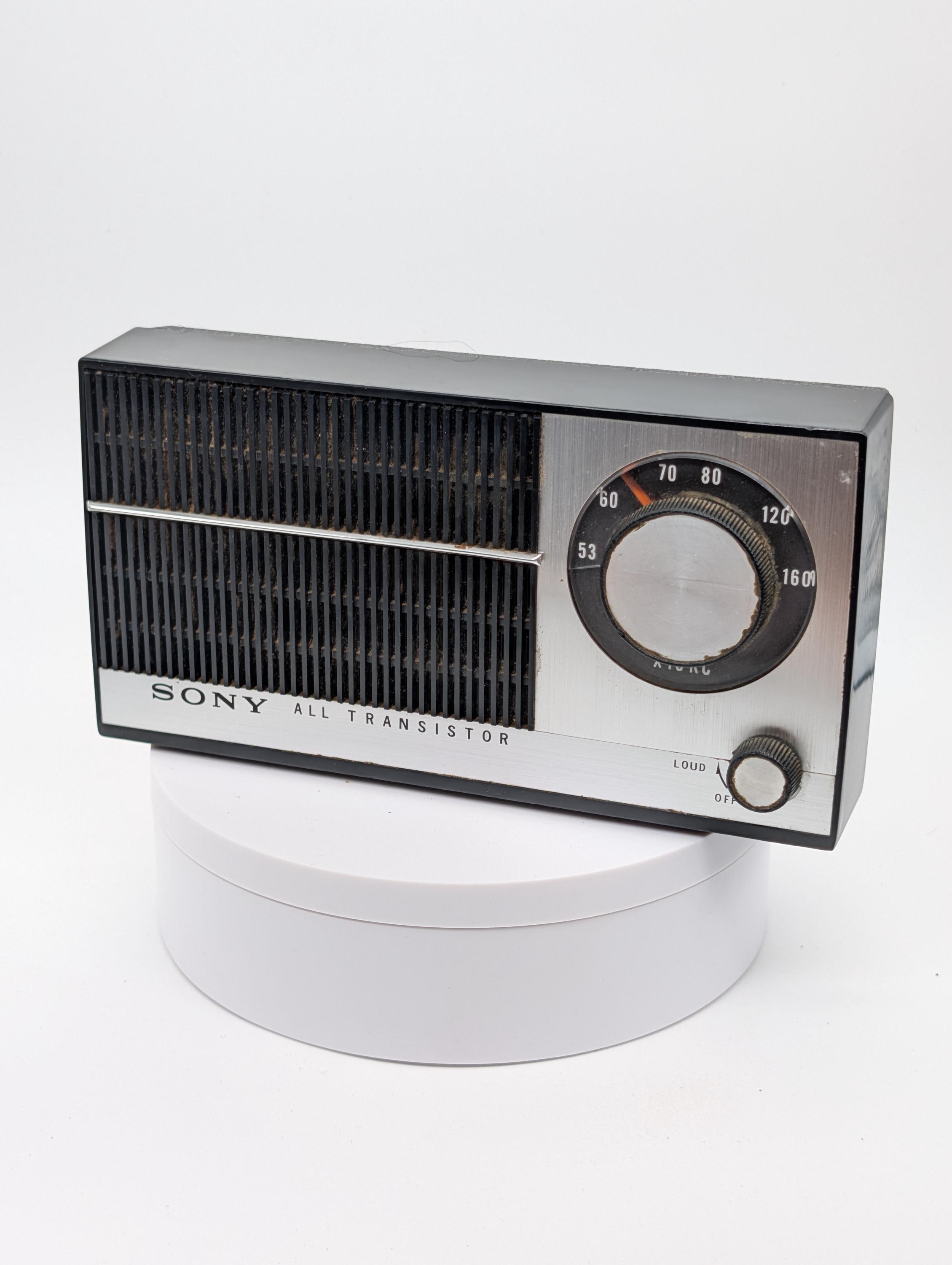 ラジオ・コンポ SONY Vintage radio 時代遅れのSony @ObsoleteSony 1970年代初頭、ソニーは立方体型のTR