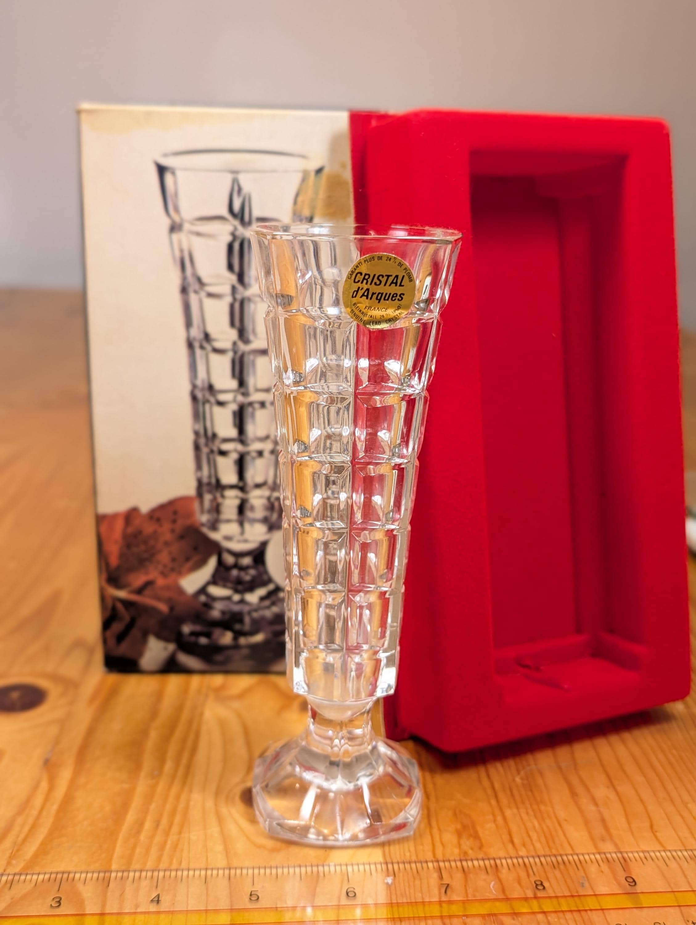 Cristal d'arques genuine lead crystal 24% - Etsy 日本