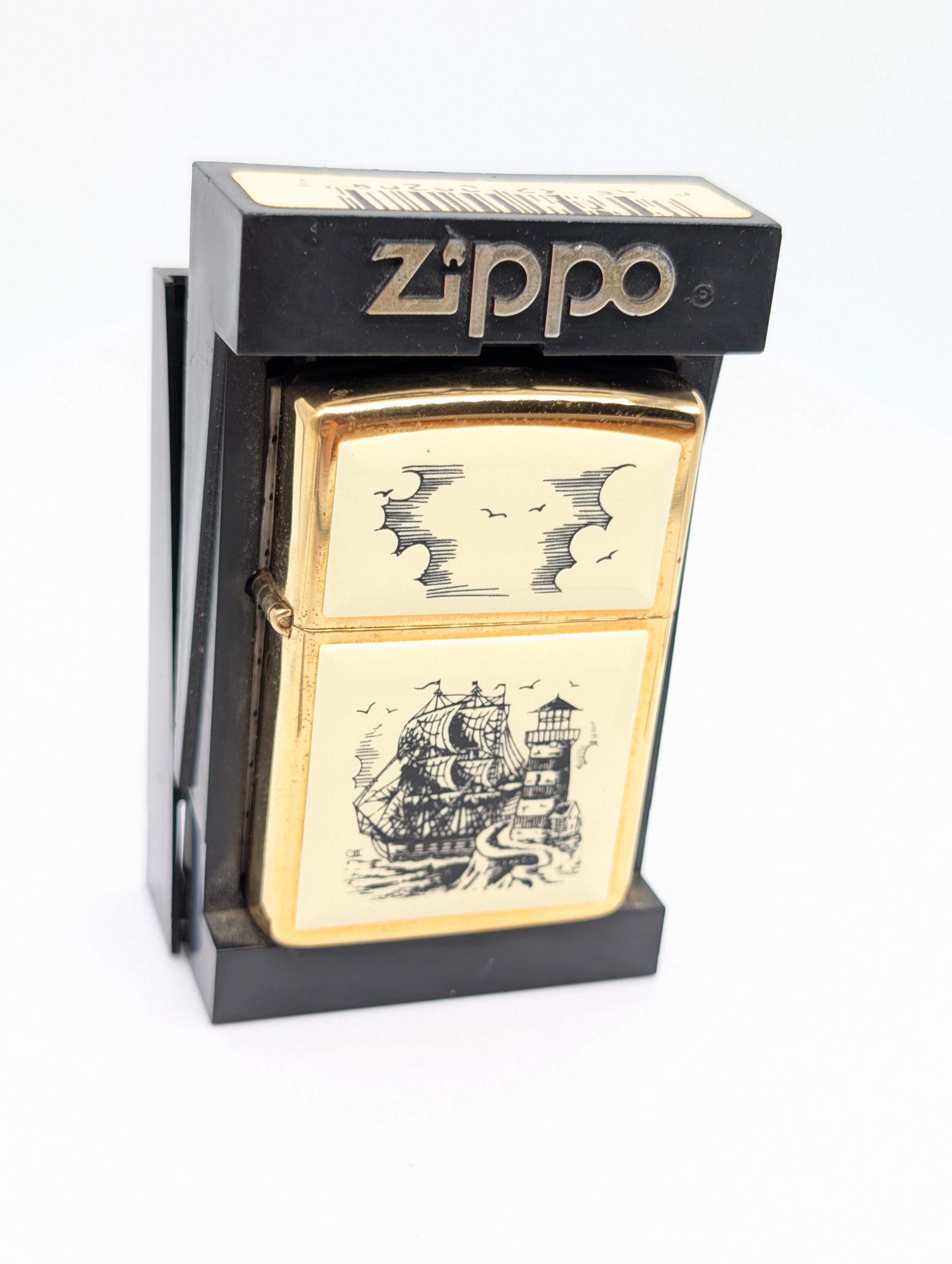 Zippo Scrimshaw - Etsy