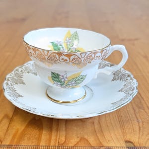 Rosina Bone China  made in England Tea Cup and Saucer