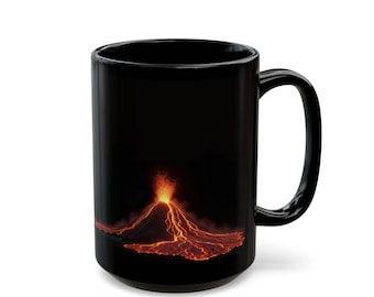 Erupting Volcano Color-changing Mug: Unique Coffee Cup Gift for Tea, Cocoa  & Hot Beverage Enthusiasts - Etsy