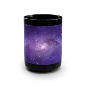Galaxy Coffee Mug – Space Coffee Cup with Nebula Art, Astronomy Gift for Stargazers