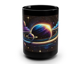 Galaxy Coffee Mug – Colorful Space Cup, Astronomy Gift for Stargazers & Sci-Fi Fans