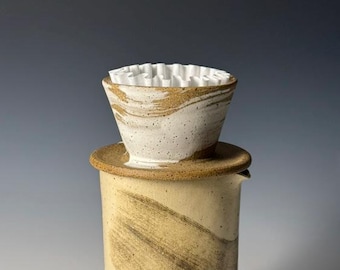 Ceramic coffee dripper (Single hole variant)