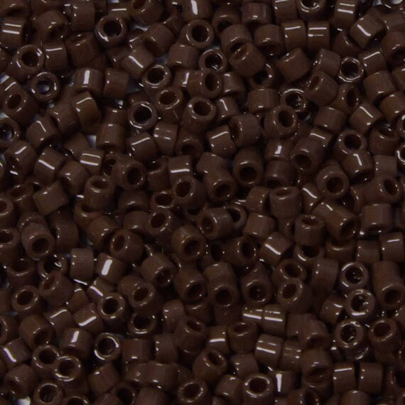 DB794-11//0 Dyed Opaque Matte Chestnut Delica Beads