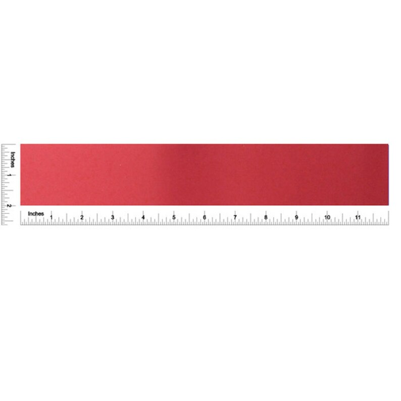 20 GA Anodized Aluminum Strip 12 x 2 Inch choose from 7 colors use as bracelet blanks or cut into charms pendants or discs