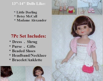 PDF Pattern 102,Love Gives,Betsy McCall,Little Darling,13"- 14" Madame Alexander by CarussDesignZ