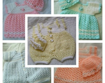 Pick Any 5 Patterns for 19.95 / Baby Adult Crochet Knitting Pattern in PDF Combo Pak5