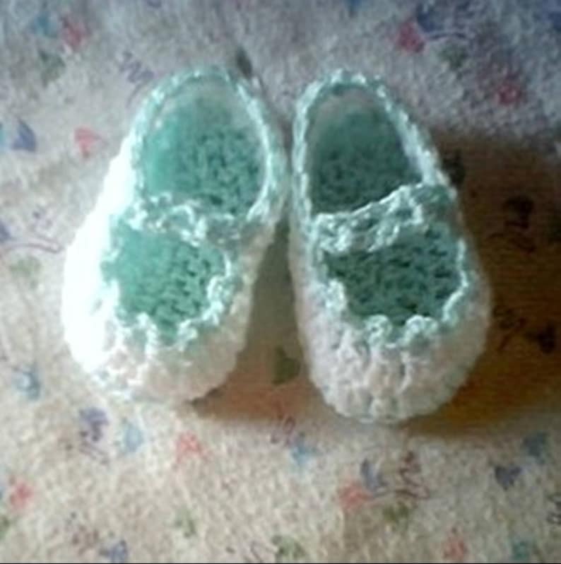 PDF Pattern 023,QUICK Mary Jane Baby Reborn Crochet Shoes Digital Download Pattern by CarussDesignZ image 7