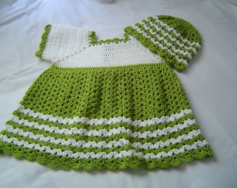 PDF Pattern 030D,Crochet 06 to 18 Months Baby Set Digital Download by CarussDesignZ