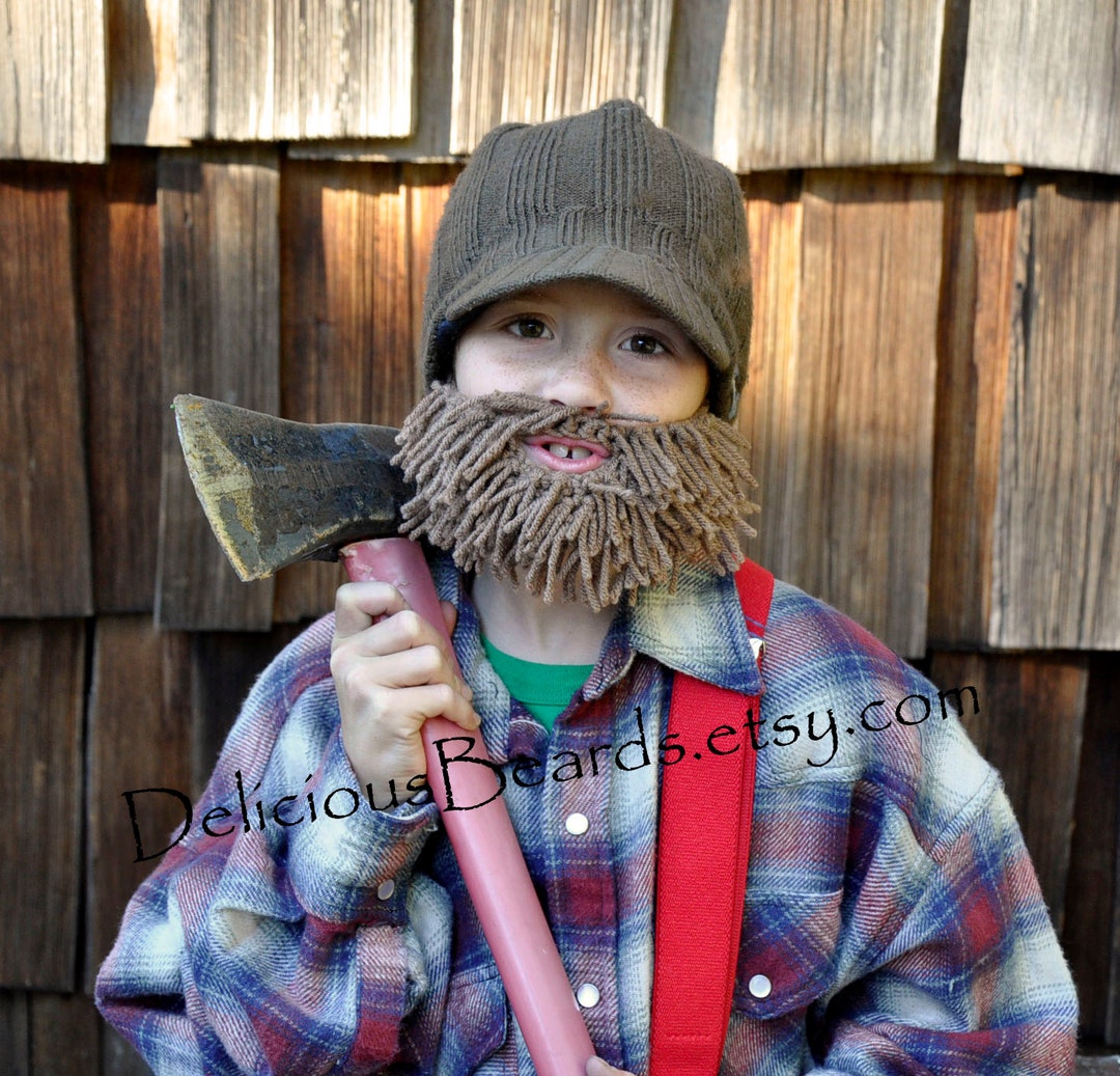 Youth Size Yarn Beards 8 Color Options - Etsy