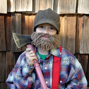 Youth Size Yarn Beards (8 color options)