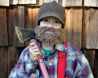 Youth Size Yarn Beards (8 color options)