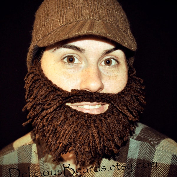 Adult Size Yarn Beards (8 color options)