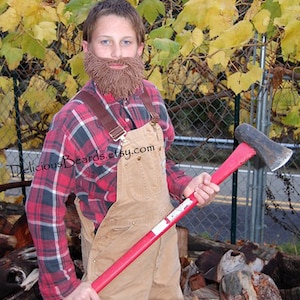 Teen Size Yarn Beards (8 color options)