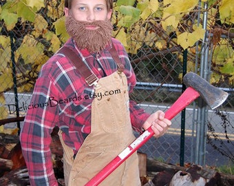 Teen Size Yarn Beards (8 color options)