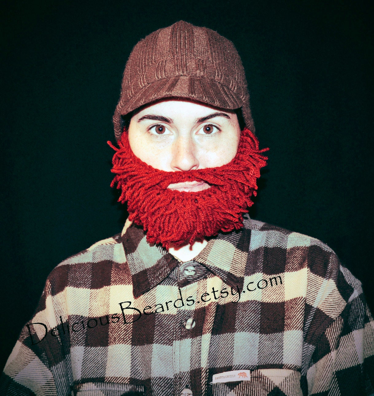 Adult Size Yarn Beards 8 Color Options Etsy