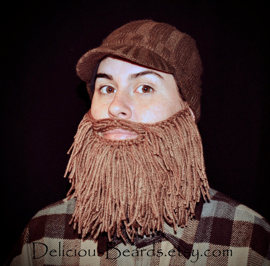 Adult Size Long Yarn Beards 8 Color Options Etsy