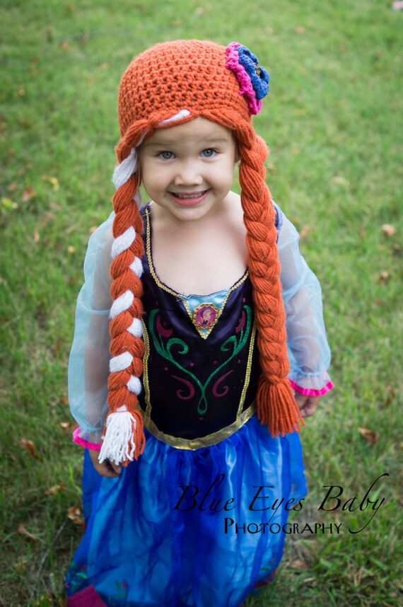Old Frozen Inspired Anna Hat - Etsy