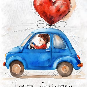 Tarjeta de felicitación digital descargable "Entrega de amor", ideal para compromisos, futuros padres, bodas y nacimientos.