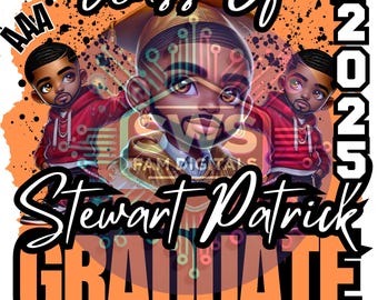 Editable Canva 2025 Grad Template