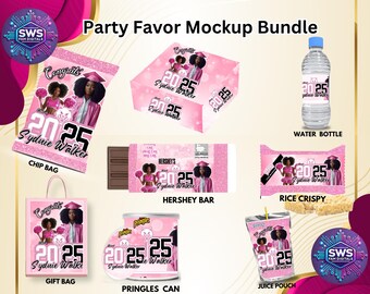 Graduation Pink Party Favor Bundle