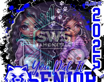 Editable Canva 2025 Grad Template