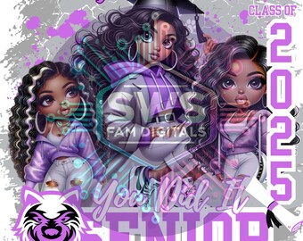 Editable Canva 2025 Grad Template