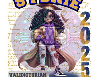 Editable Canva 2025 Grad Template