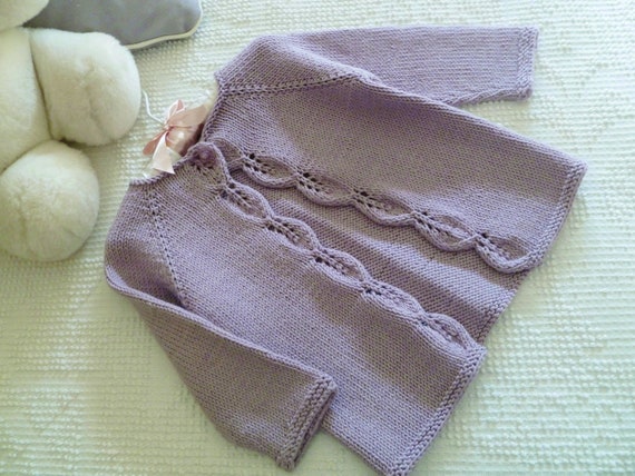 hand knitted baby girl cardigans