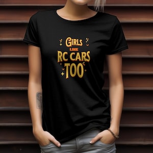 Freak RC Girls Like RC Cars Too - Heavyweight Unisex Crewneck T-shirt