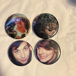 Gerard way and Frank iero pins
