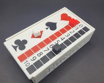 Euchre Box et Score/Trump Keeper - Par CubeIT