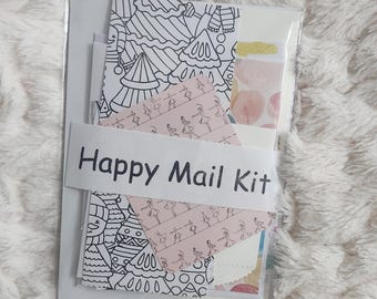 Happy Mail Kit - Pen Pal Set - Snail Mail Crafting