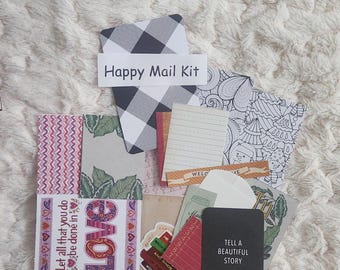 Happy Mail Kit - Pen Pal Set - Set of 6