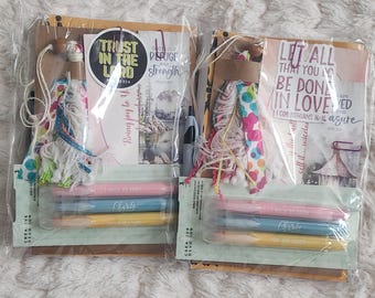 Bible Devotion Gift Set – Bookmark, Tassel, Highlighter