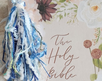 Bible Tassel - Handmade with cross pendant | Journal Bookmark