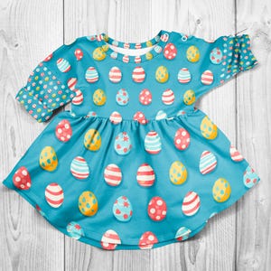 Seamless Easter Egg Pattern: Fabric Printing, Scrapbooking (Digital Download)