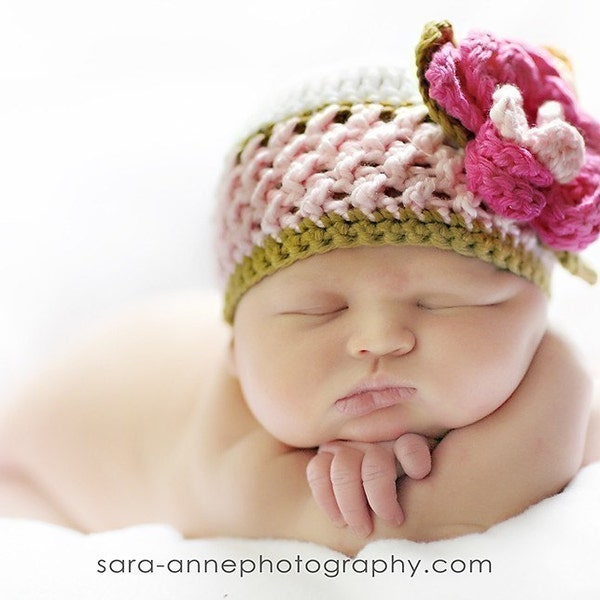 LABOR DAY SALE Happy Go Lovely Colorful Floral Spring Hat, comes in all sizes